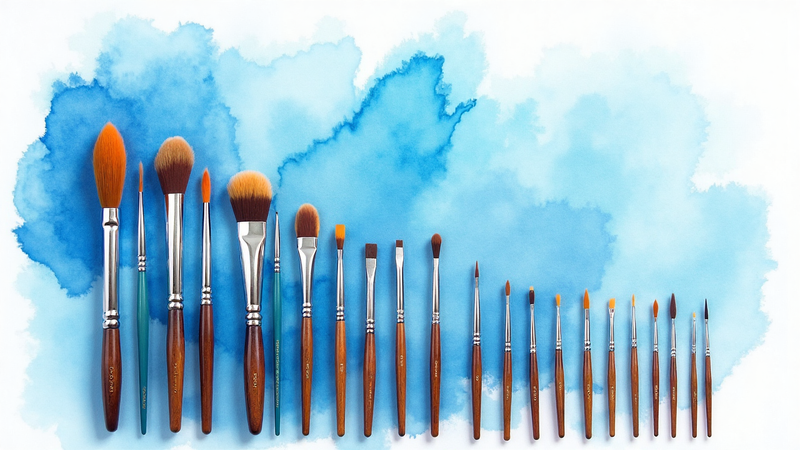 Comment choisir la taille et la forme d'une pointe pour mes travaux en aquarelle ?