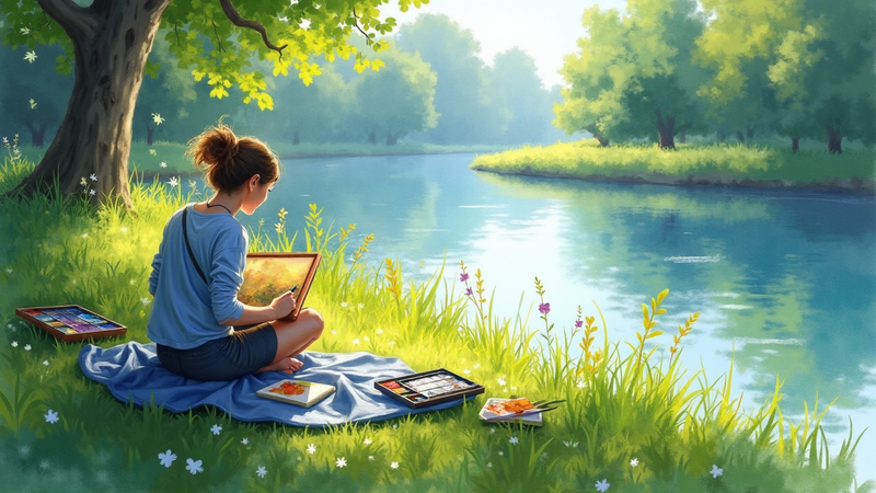 daler rowney aquarelle