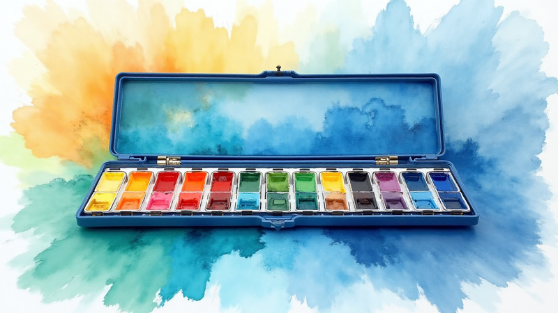 Comment bien choisir sa palette peinture aquarelle
